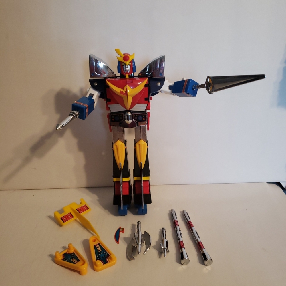 VTG 1984 Sunrise DAITARN 3 ROBOT Transformer Die-cast